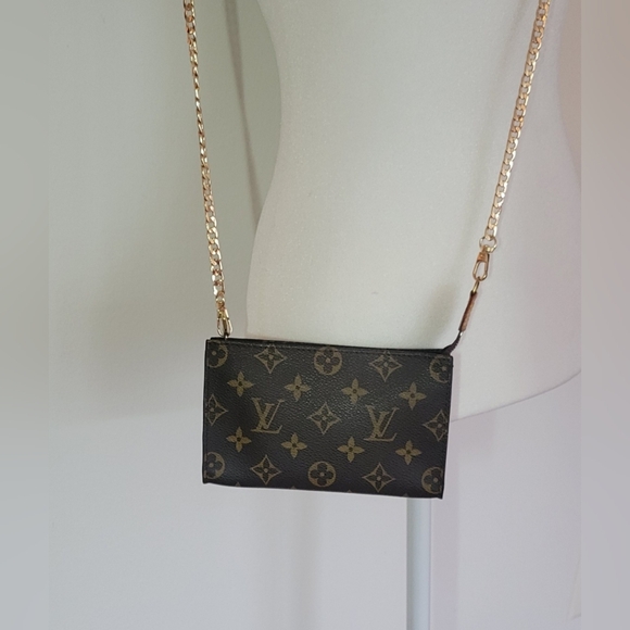 100% Authentic Louis Vuitton Monogram Pouch - Picture 2 of 13